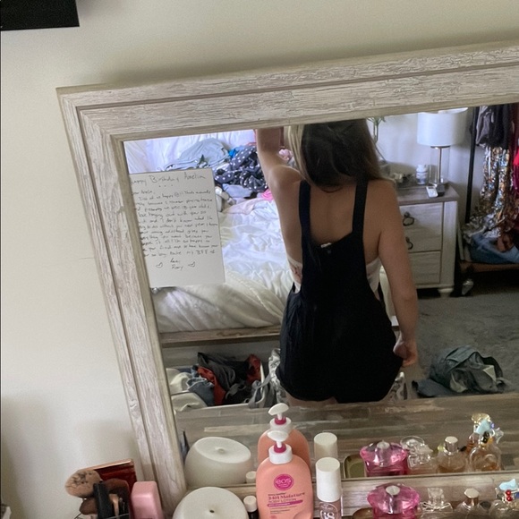 ROXY DARK GREY OVERALLS (SIZE SMALL) - Picture 2 of 5